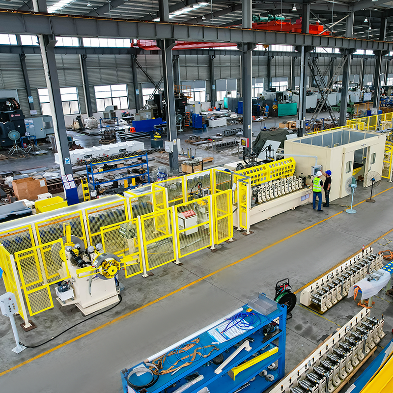 CU-Schnellwechselkassetten-Rollformmaschine, Getriebe, automatische Verpackung