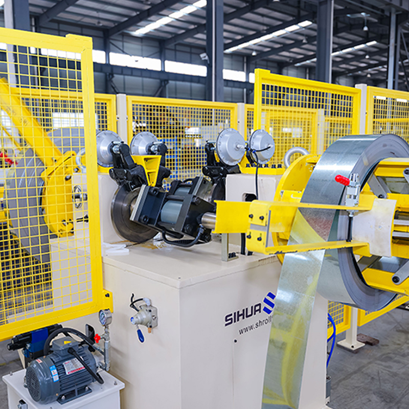 Profiliermaschine mit automatischem Breiten-, Höhen- und Dickenwechsel für Bolzen und Schienen mit automatischem Verpackungssystem