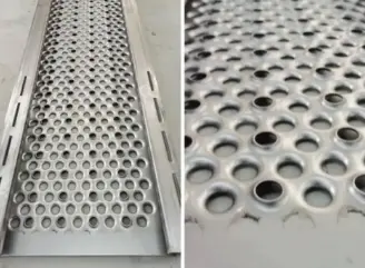 Gerüst-Metalldeck-Rollenformer: Inline-Anti-Rutsch-Prägung und Perforation